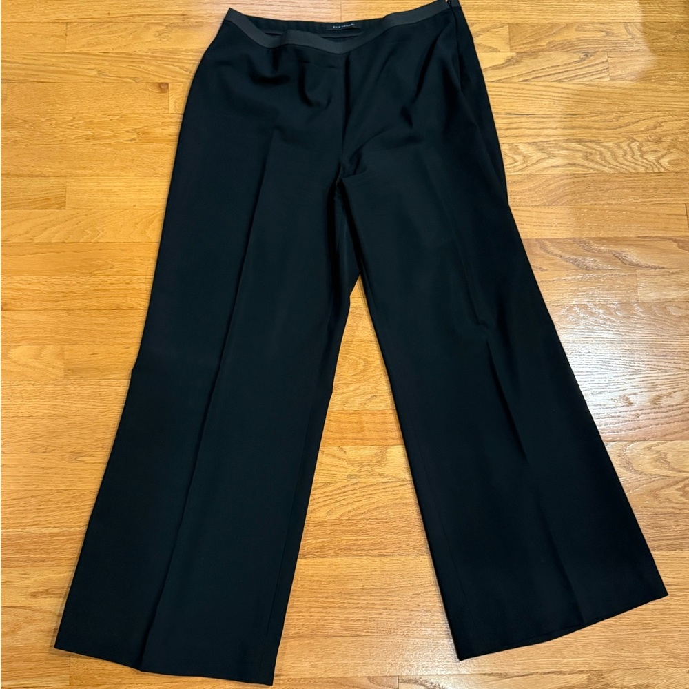 Tahari Black Wide-Leg Women's Pants